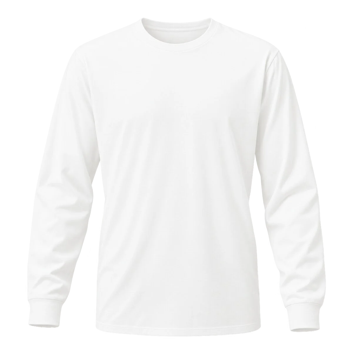 Longsleeve fra Frostline i hvit, forfra